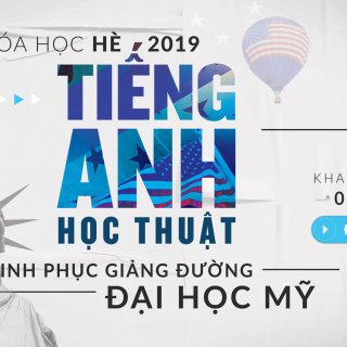 Học tiếng Anh học thuật - chinh phục giảng đường ĐẠI HỌC MỸ