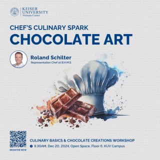 Đăng ký tham gia Chocolate Art Workshop