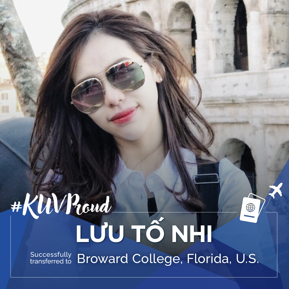 LƯU TỐ NHI - Chinh phục một trong những trường hàng đầu thế giới về ngành Du lịch – Khách sạn