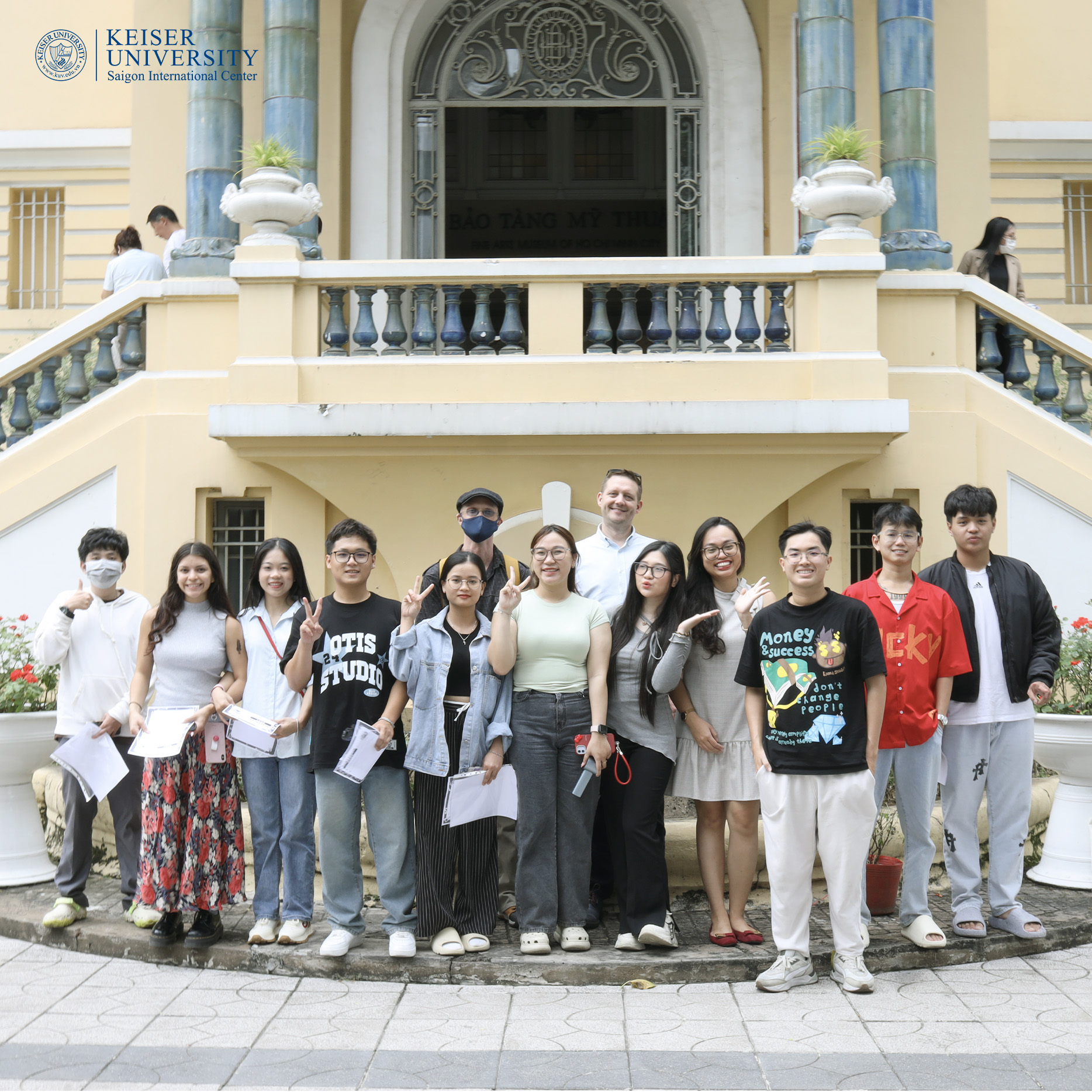 Lớp học đặc biệt tại Bảo tàng Mỹ thuật